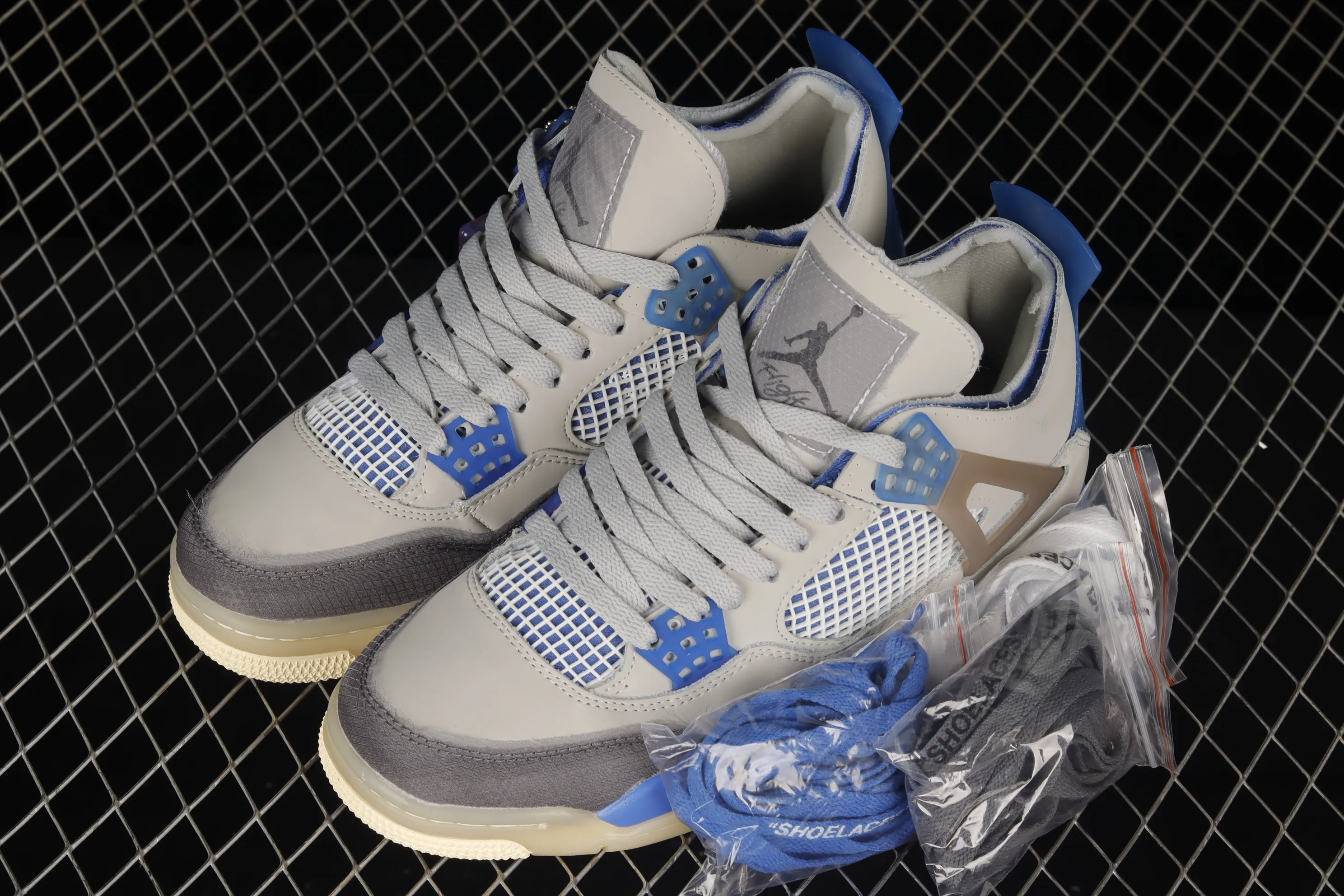 All categories Air Jordan Jordan series basketball shoes Air Jordan 4 OF x Air Jordan 4 Retro SP AJ4 Joe 4 retro casual sports culture basketball shoes CV9388-101